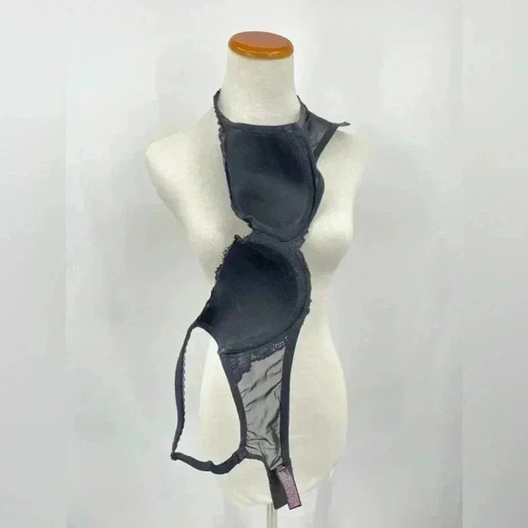 Victoria's Secret Body by Victoria Black Lace Bra 34D - Picture 5 of 6